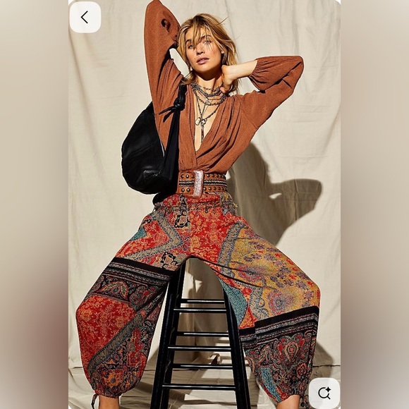 Free People Pants - Free People Begonia Balloon Harem Pant